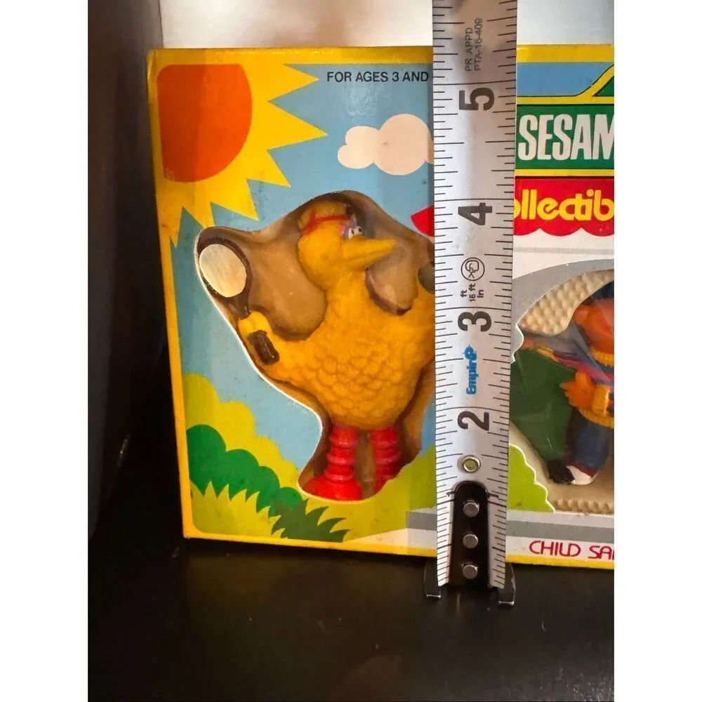 Vintage Sesame Street Muppets Collectible Figures Gift Set Tara Toy Corp/NIB